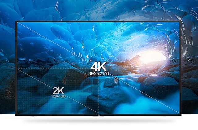 呈现自然4K画面 TCL55英寸电视售2999元 